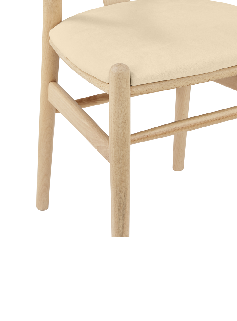 Belinda Dining Chair,ntural beige,set of 2