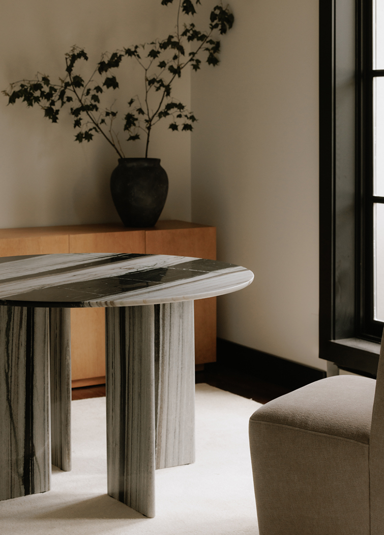 Opal Round Dining Table