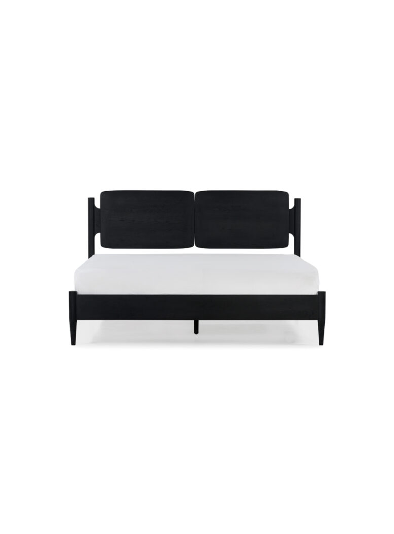 Manor Queen Bed, charcoal