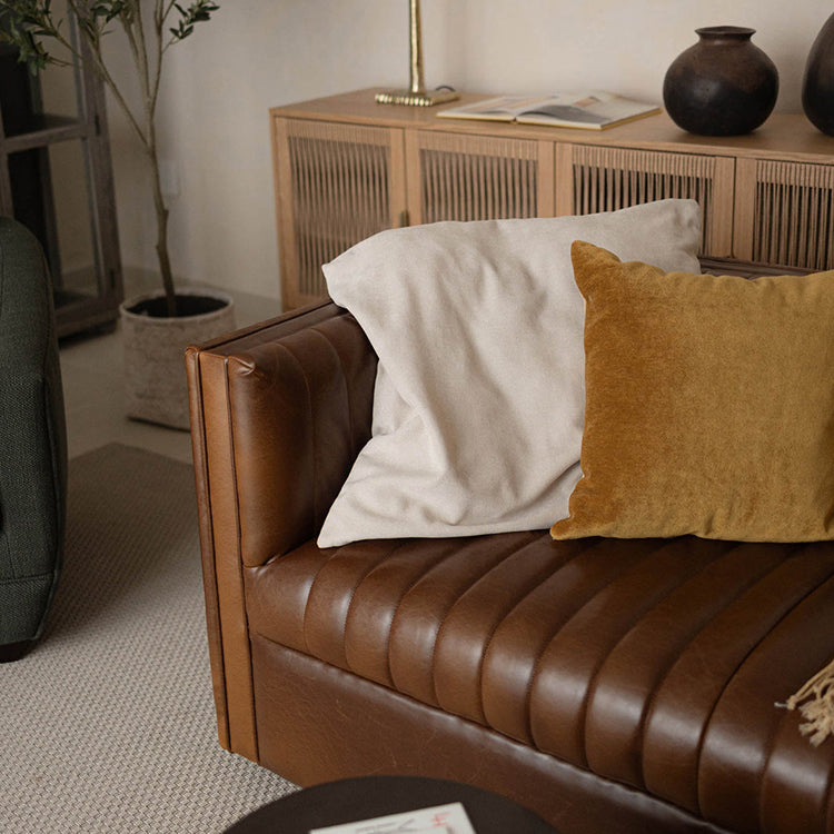 Channy Sofa, camel brown