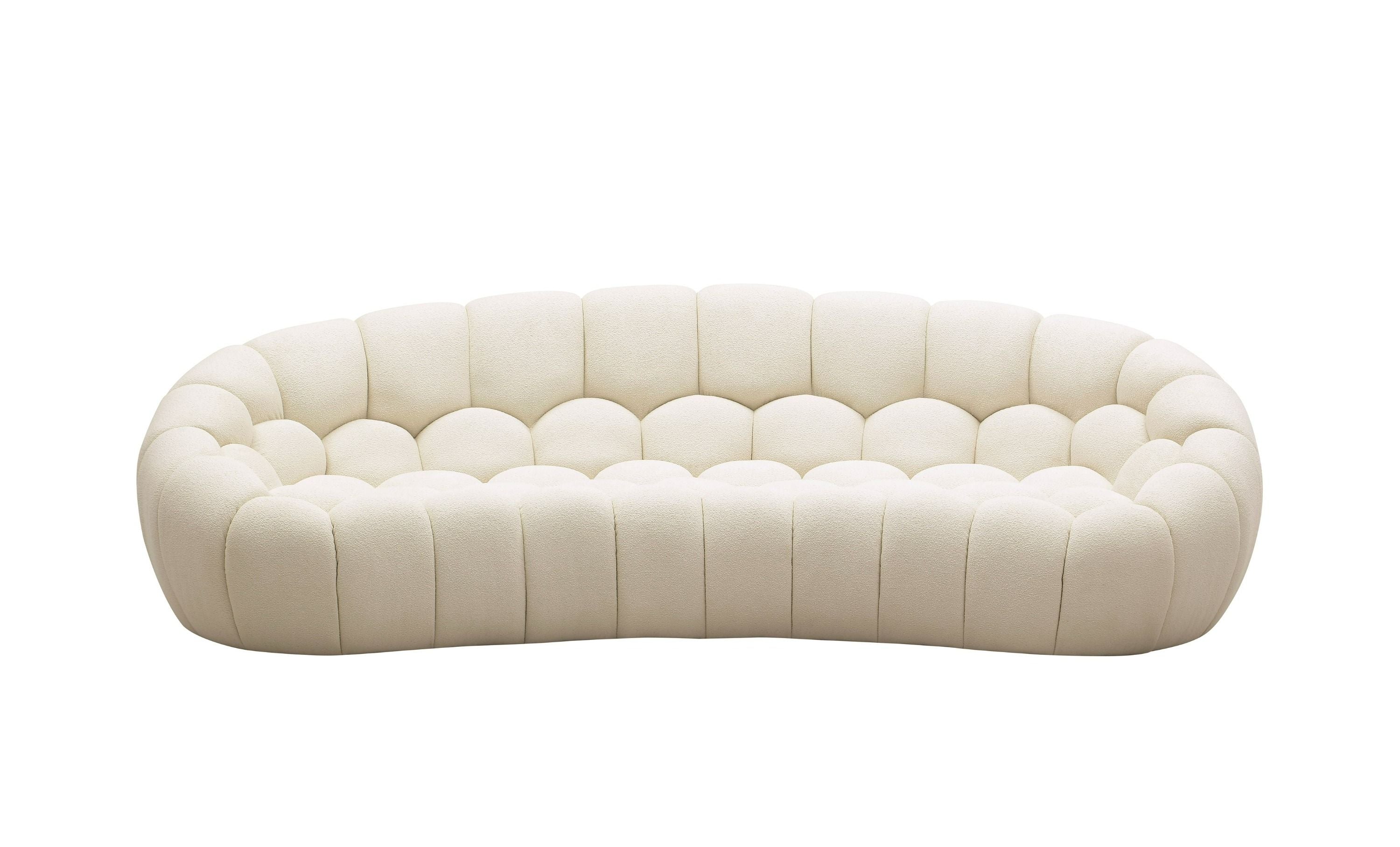 Veridian 104" Sofa, off white