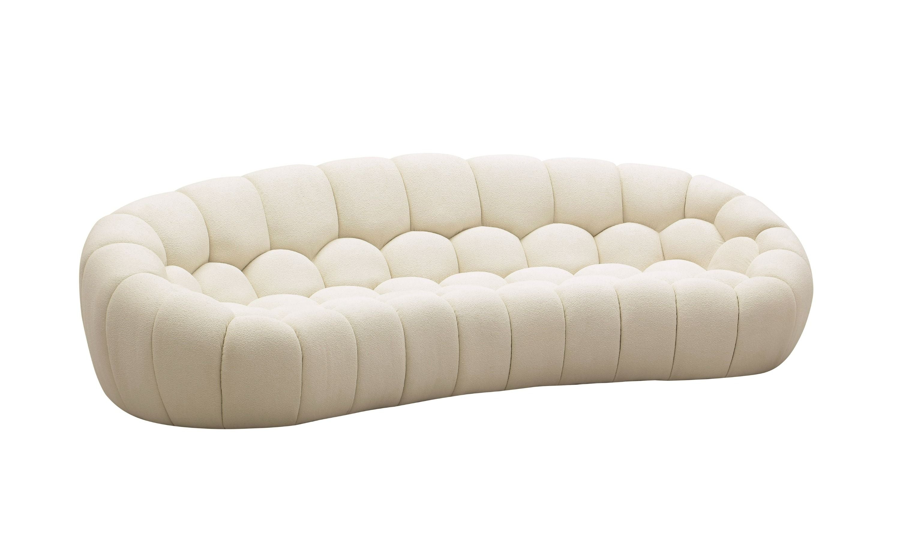 Veridian 104" Sofa, off white