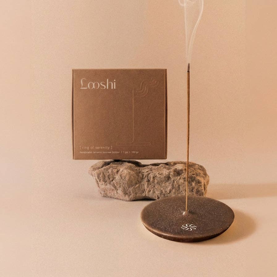 Looshi Ring Of Serenity Incense Holder