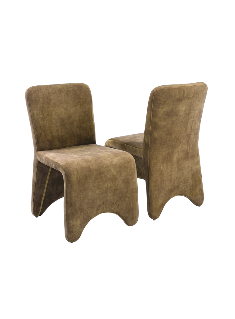 Veridion Dining Chair,camel (set of 2)