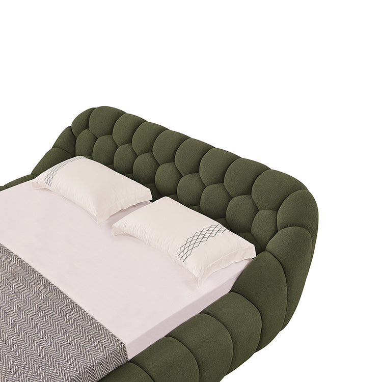 Veridian Queen Bed, green