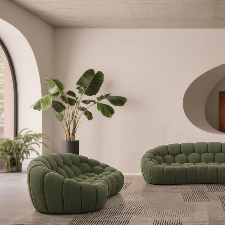 Veridian 86" Sofa, green