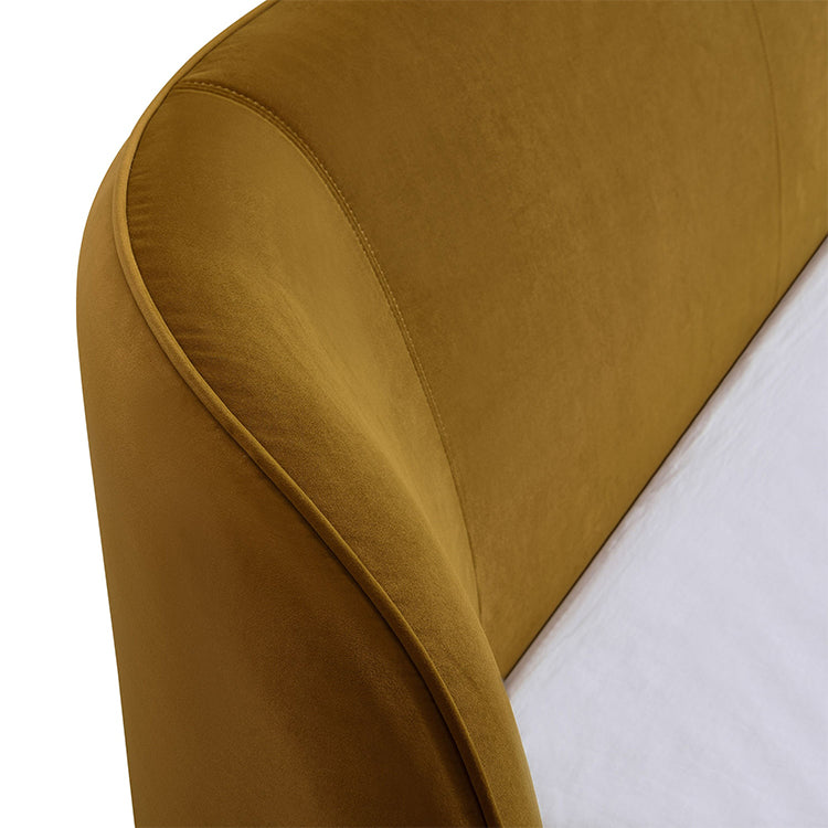 Lambrant Orange King Bed