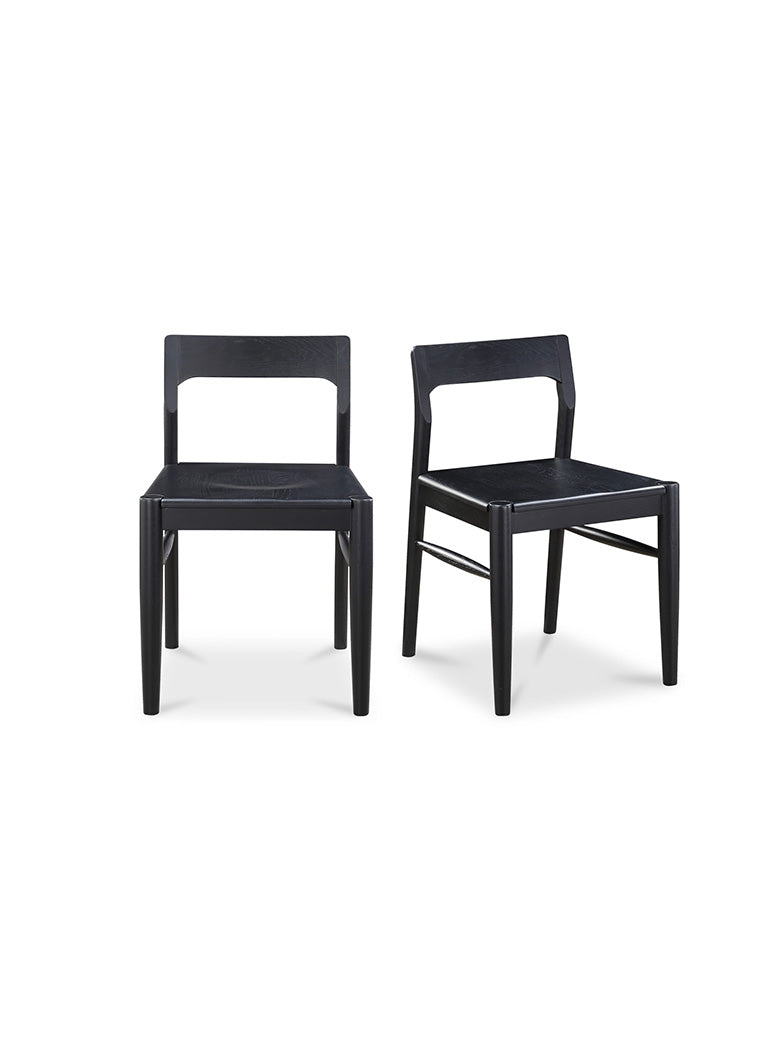 Artemis Dining Chair,black,set of two