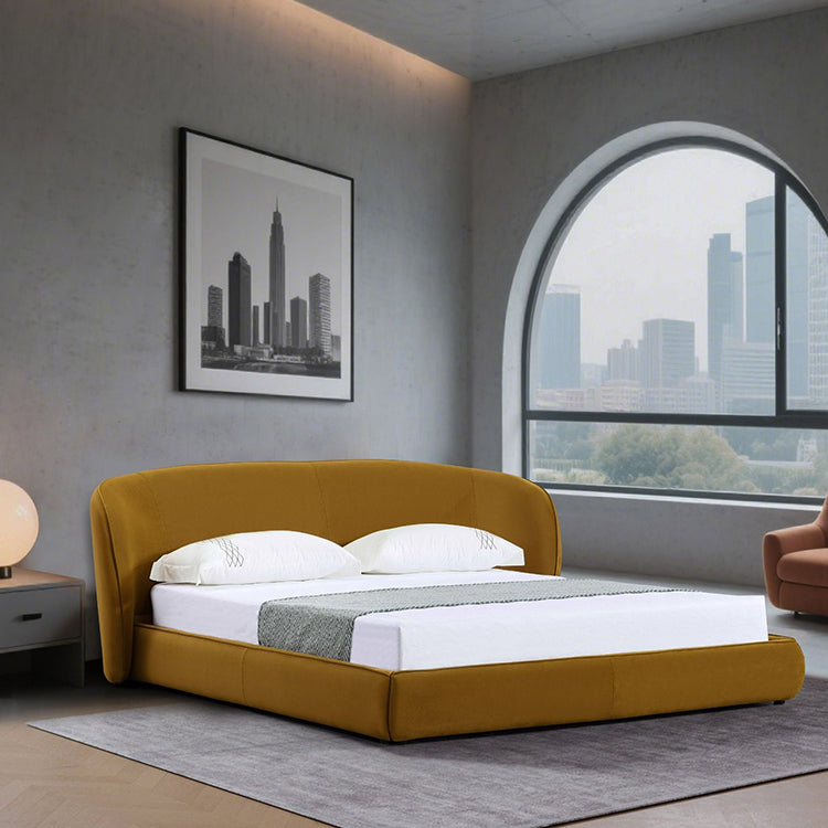 Lambrant Orange King Bed