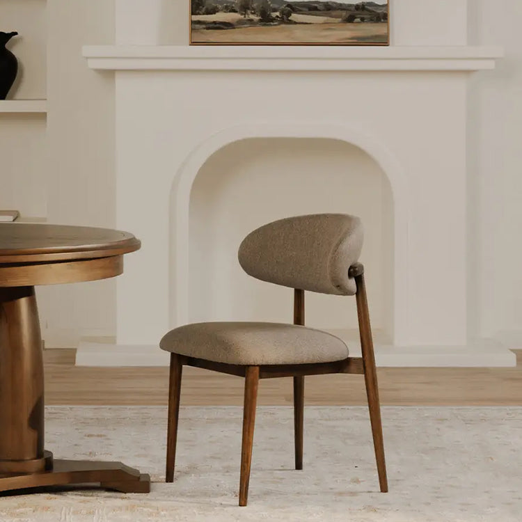 Ellen Dining Chair, Light Brown