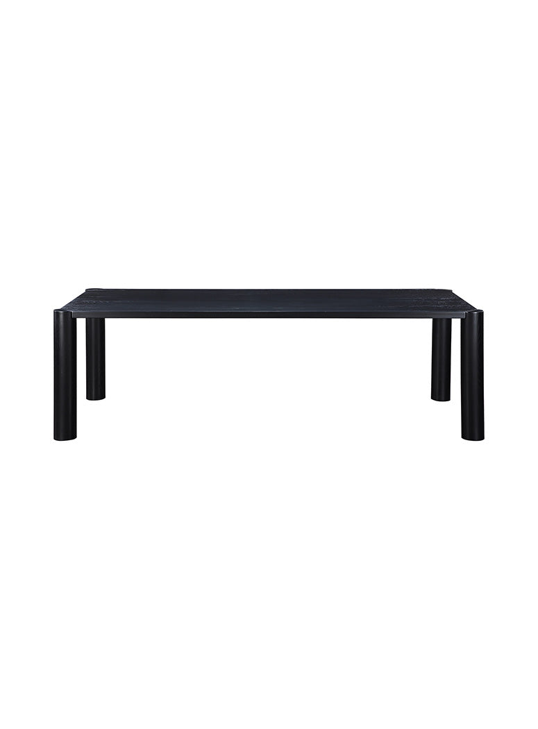 Gastronomy Large Dining Table, black