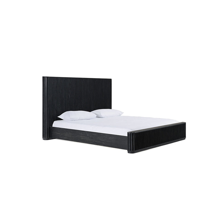 Acacia Black Queen Bed