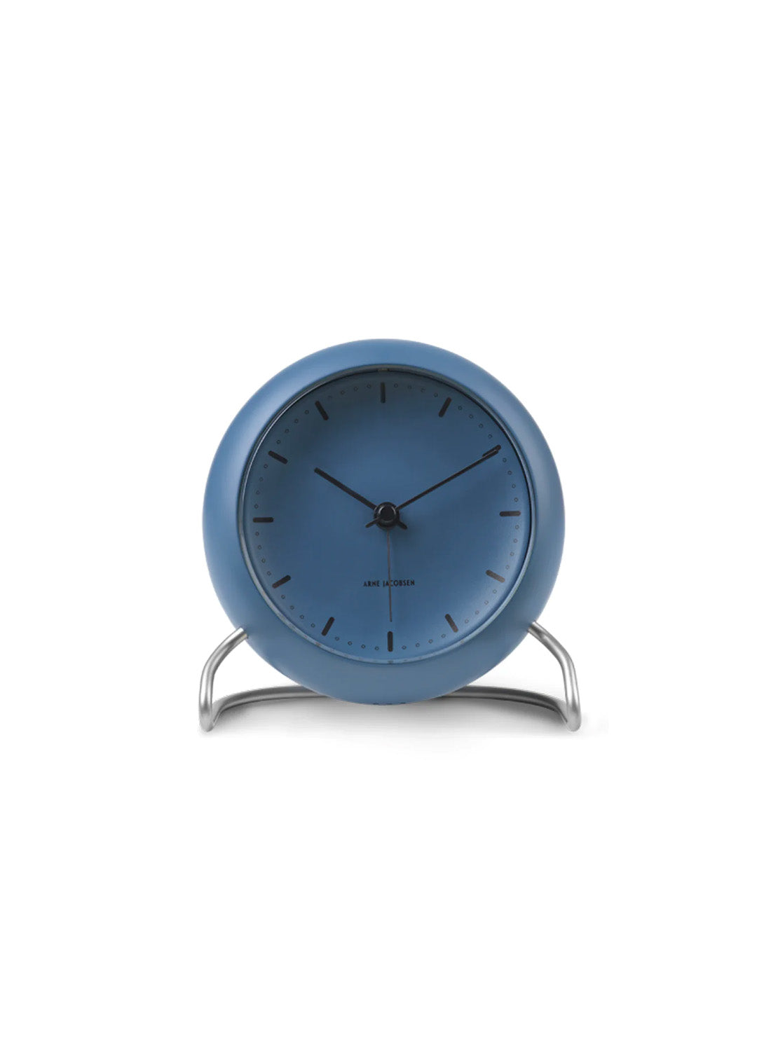 Arne Jacobsen City Hall Alarm Clock - Stone Blue