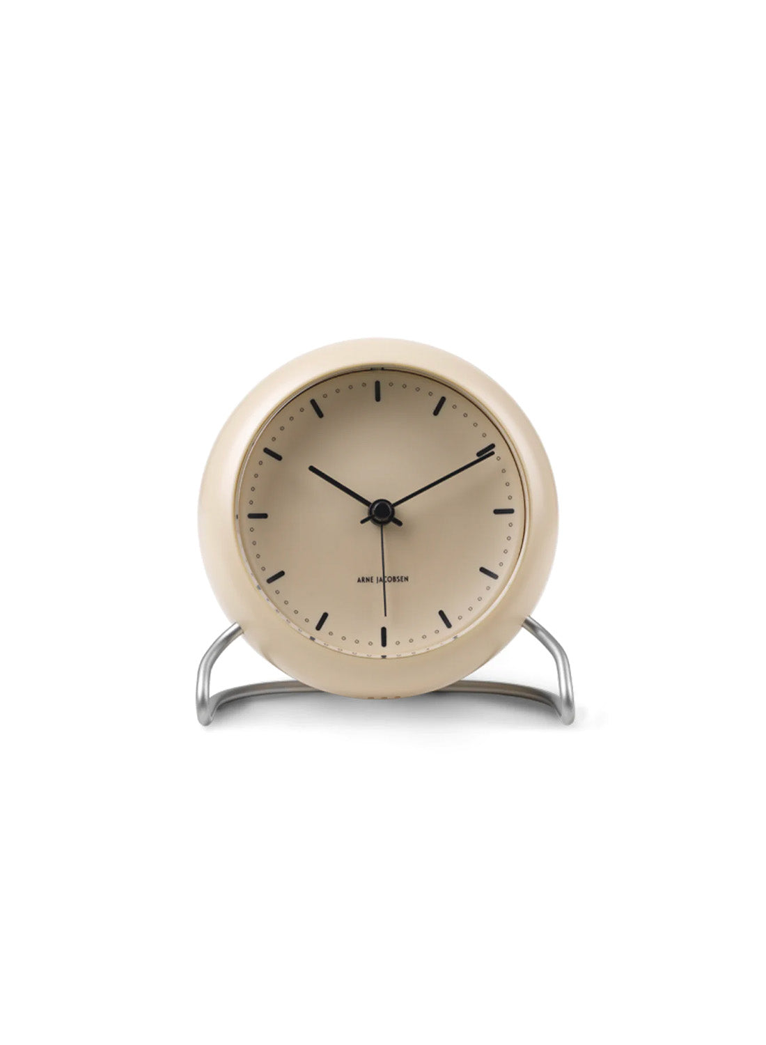 Arne Jacobsen City Hall Alarm Clock , sandy beige
