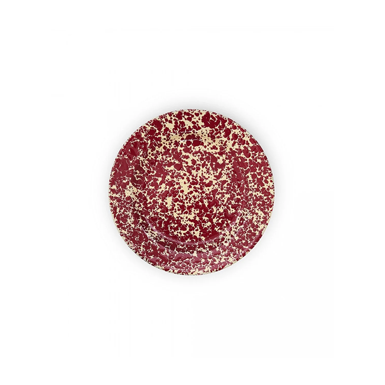Crow Canyon Splatter Flat Salad Plate