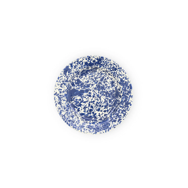 Crow Canyon Splatter Flat Salad Plate