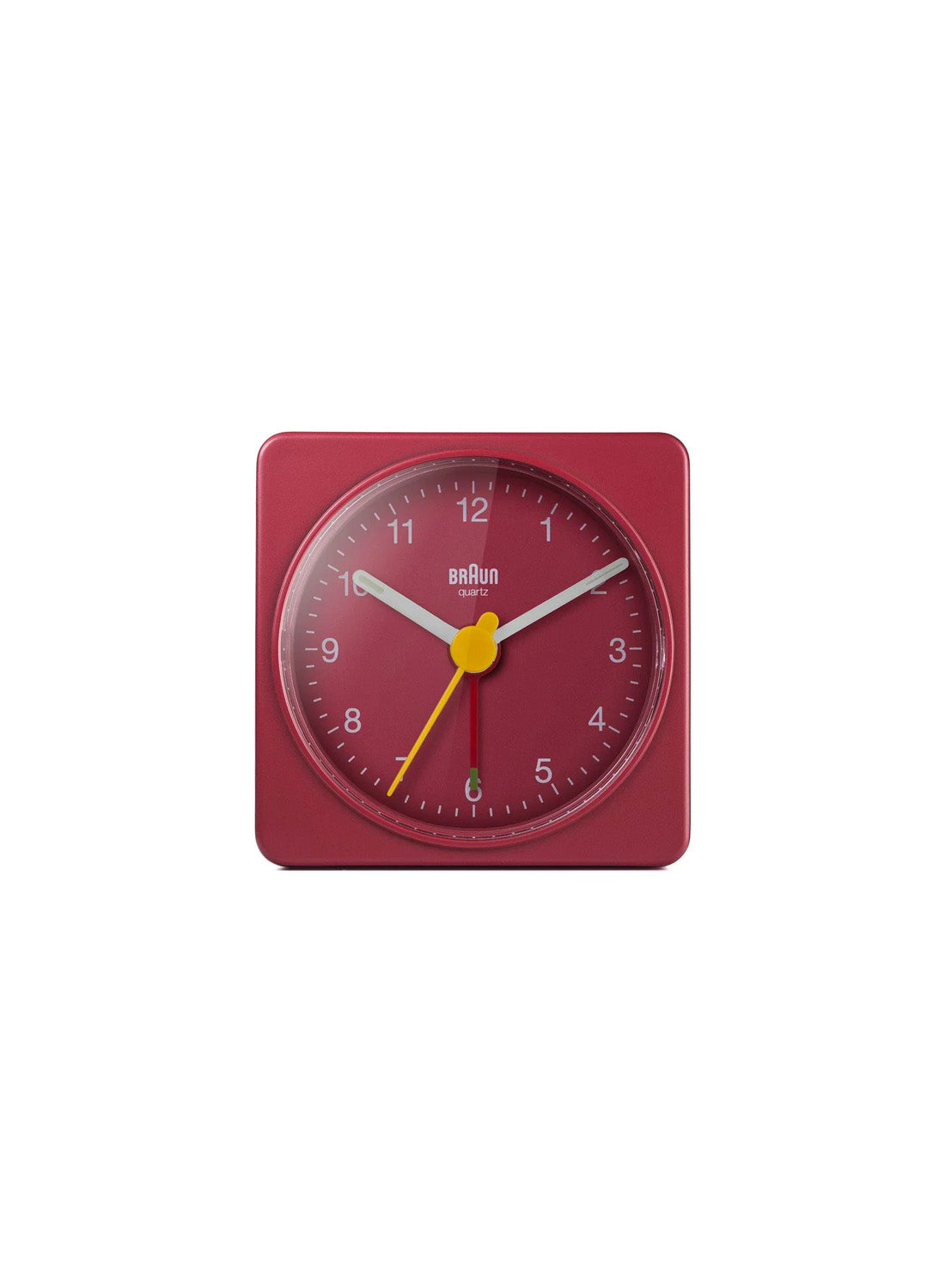Braun Travel Alarm Clock BC02 - Red