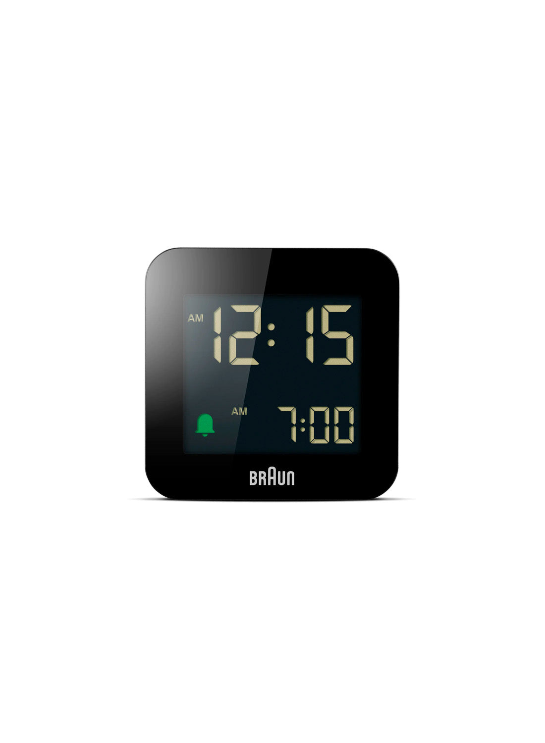 Braun Digital Alarm Clock BC08 - Black