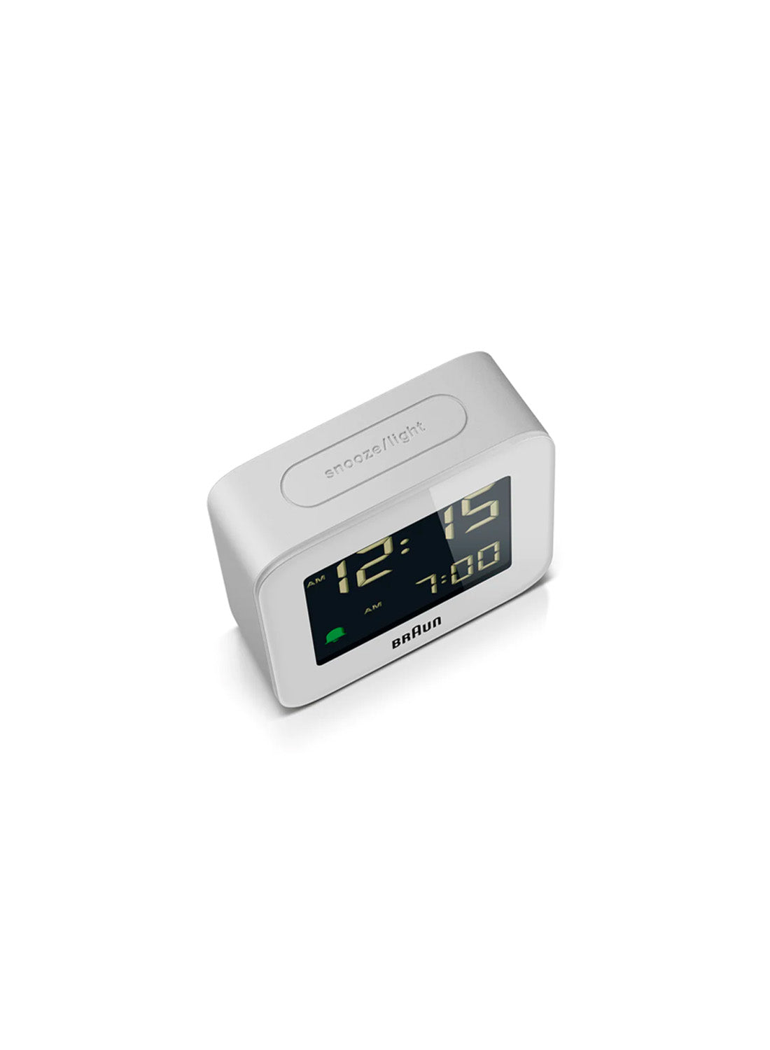 Braun Digital Alarm Clock BC08 - White