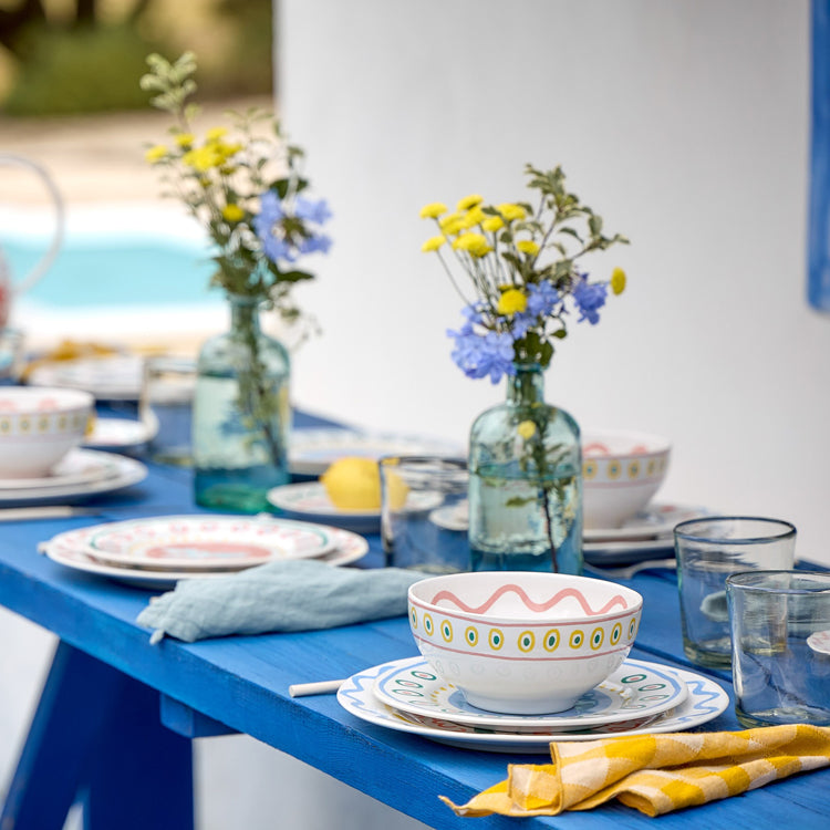 Costa Nova Summer Bliss  Soup/Cereal Bowl, Tulip