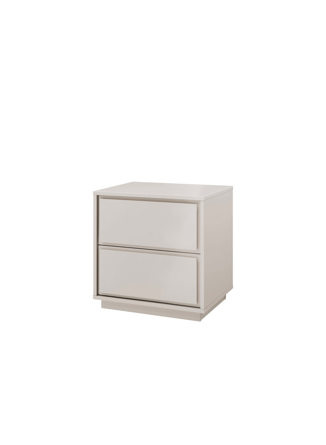 Osmara Nightstand, Warm Grey