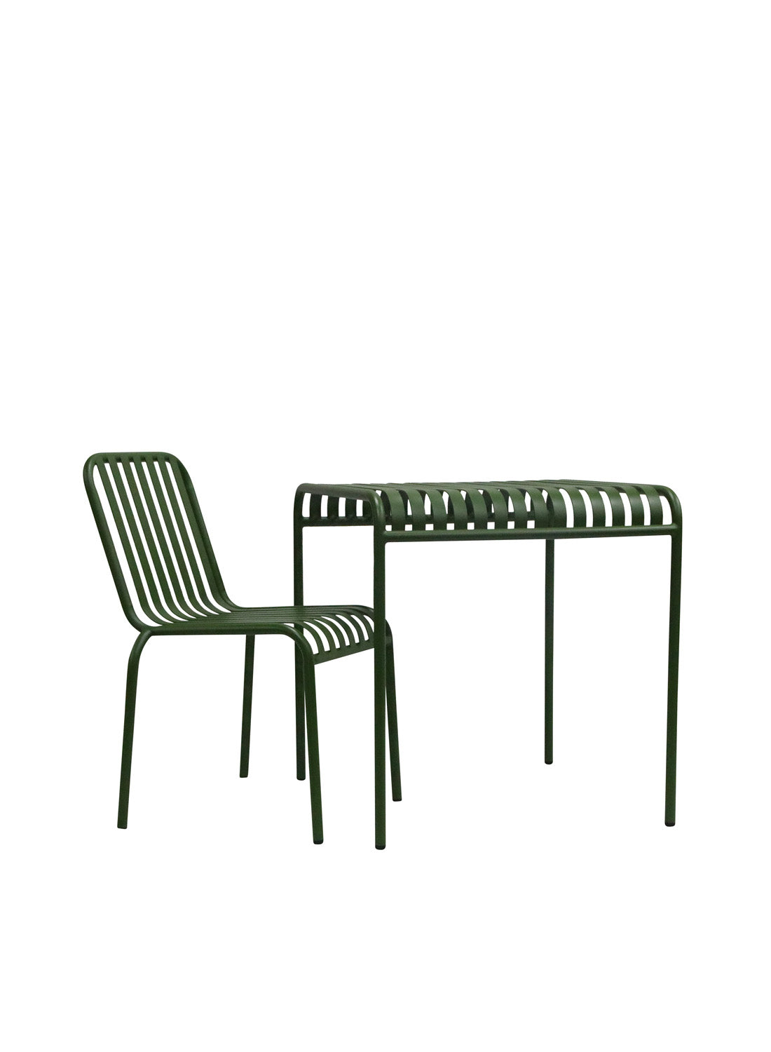 Elara Outdoor Table, dark green