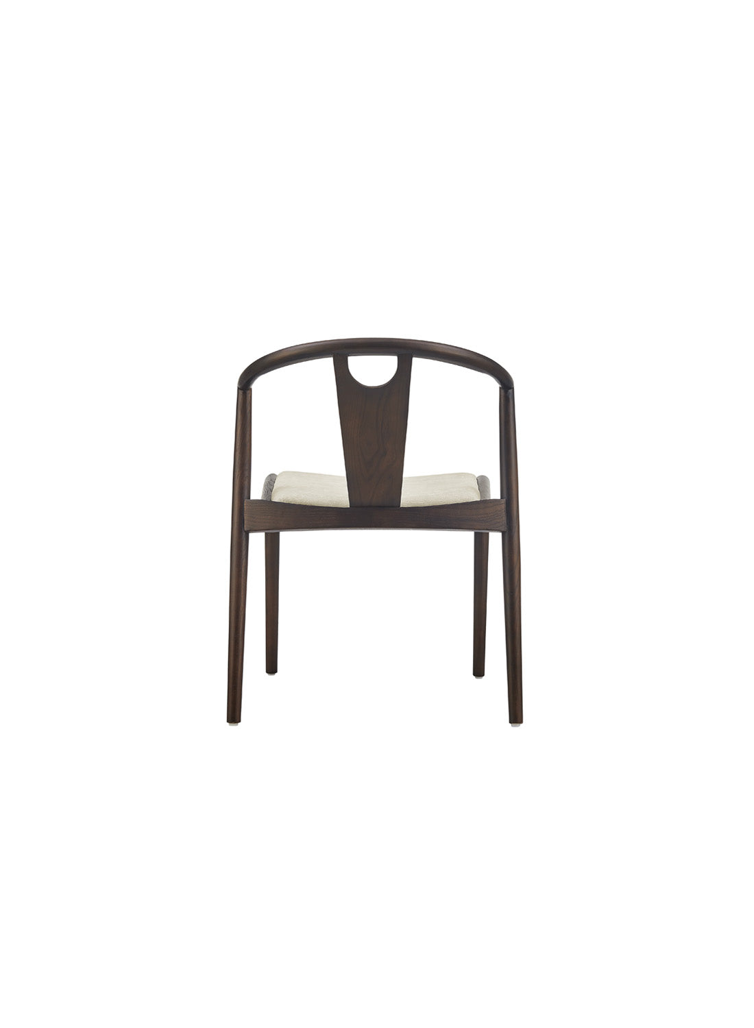 Arcadia Dining Chair, dark walnut