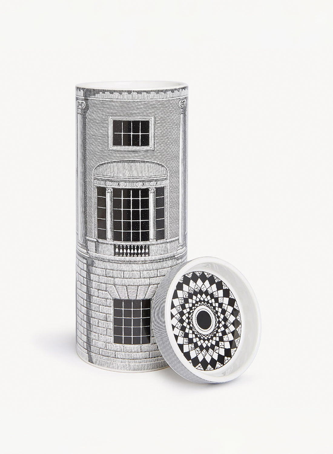 Fornasetti NEL MENTRE tall scented candle