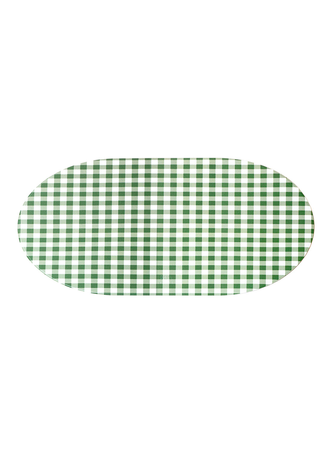 Fenice Gingham Placemat, Green