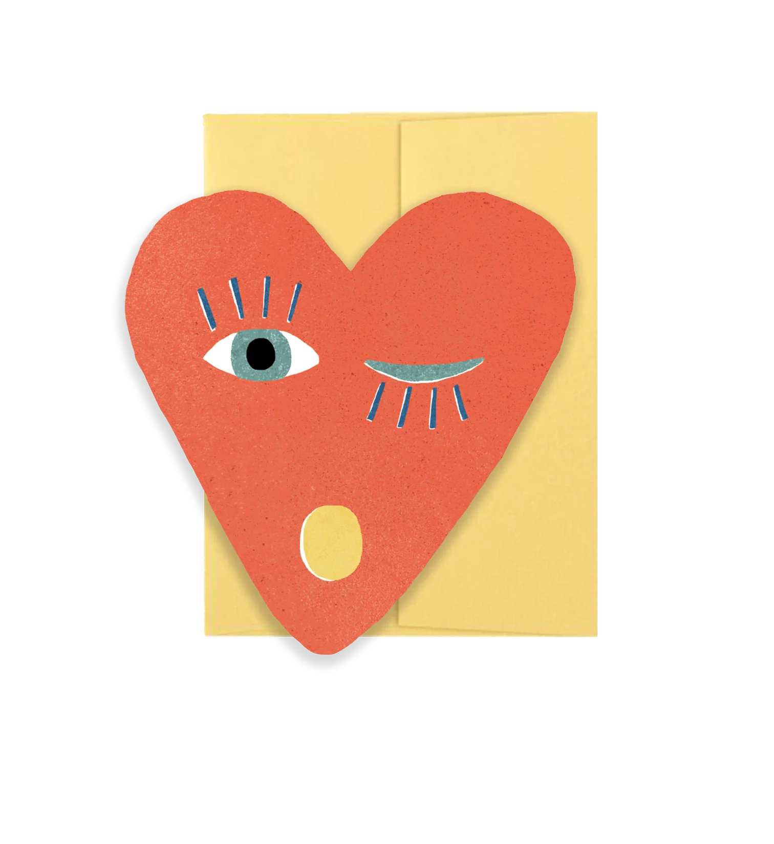 Heart Blink Gold Card