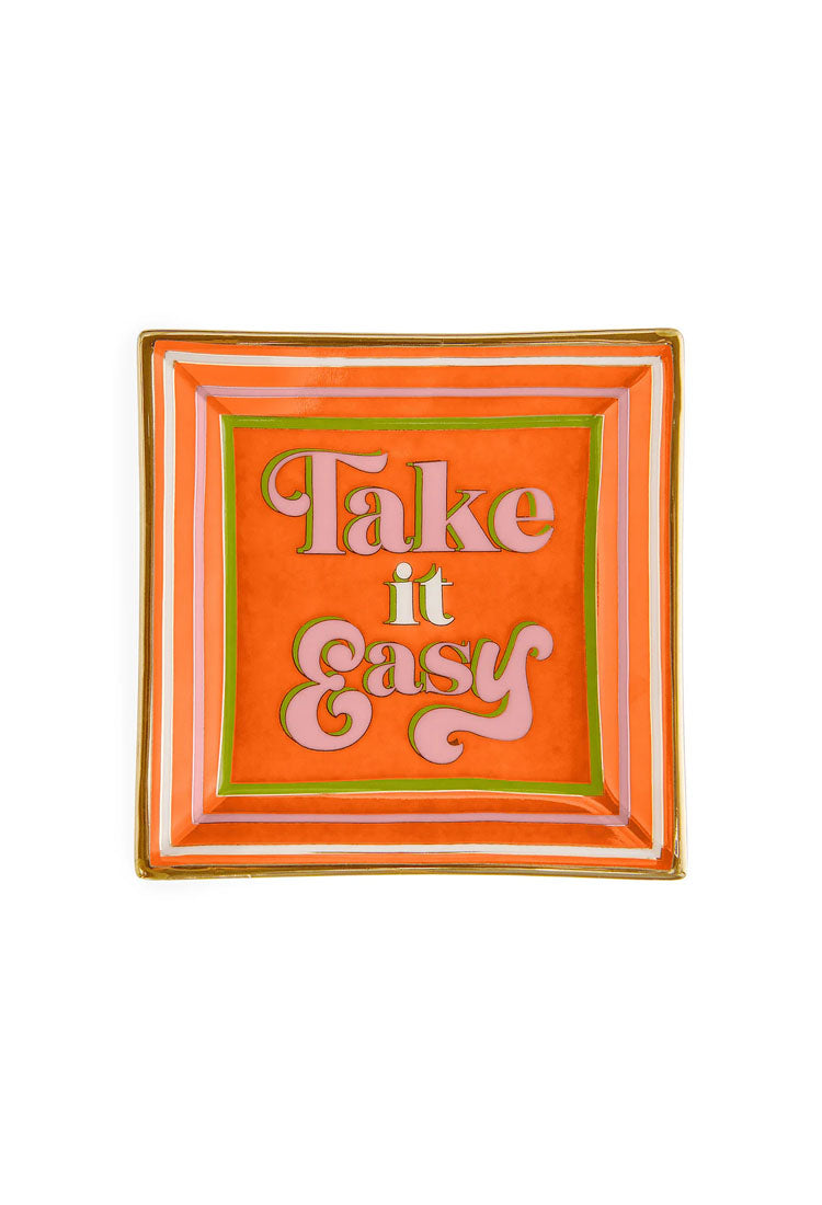Jonathan Adler Take It Easy Square Tray
