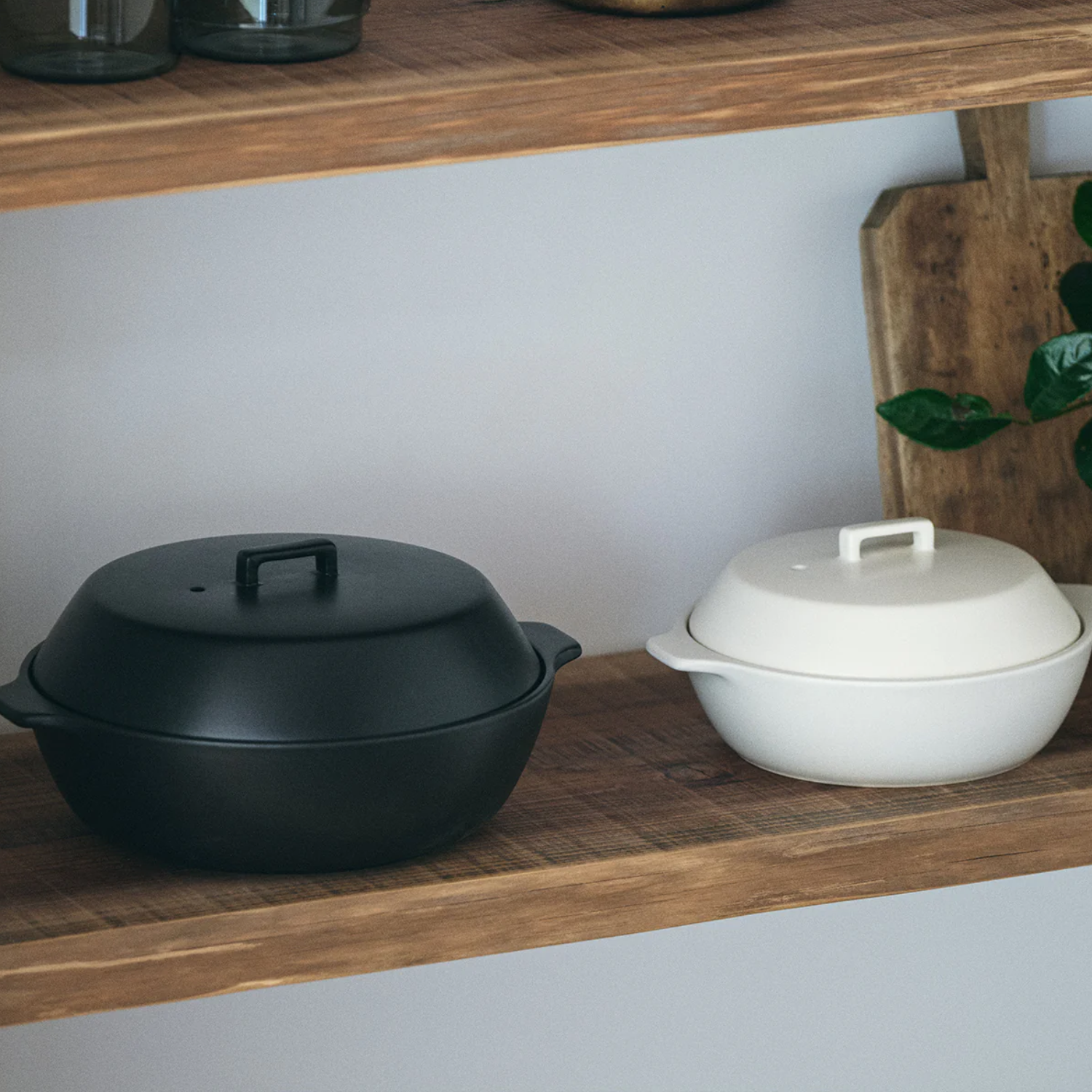 KAKOMI ceramic pot 2.5L, white