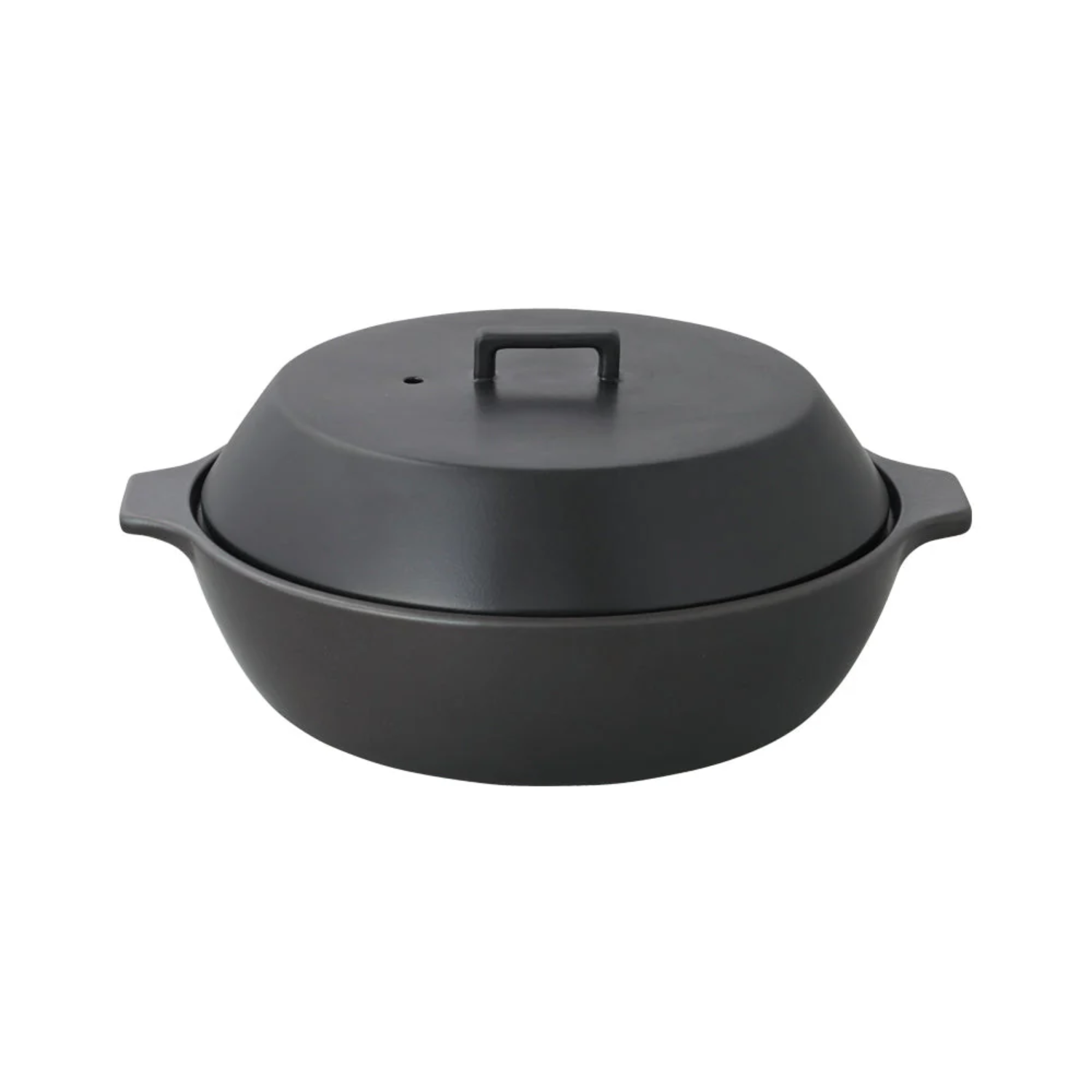 KAKOMI ceramic pot 2.5L, black