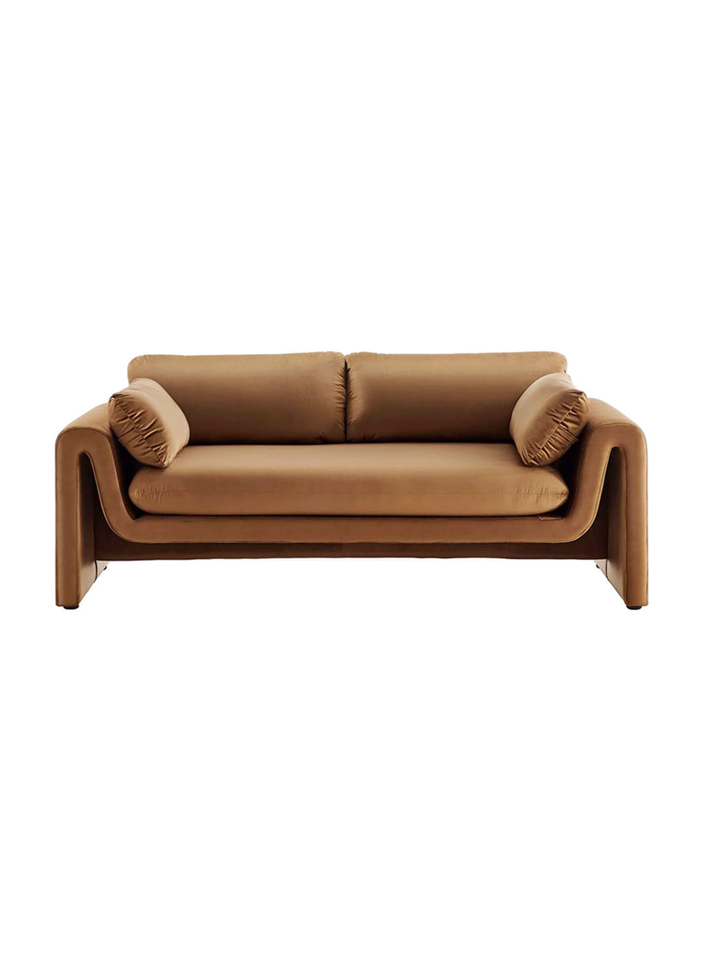 Vevlet Ribble Couch Ripple Velvet Sofa