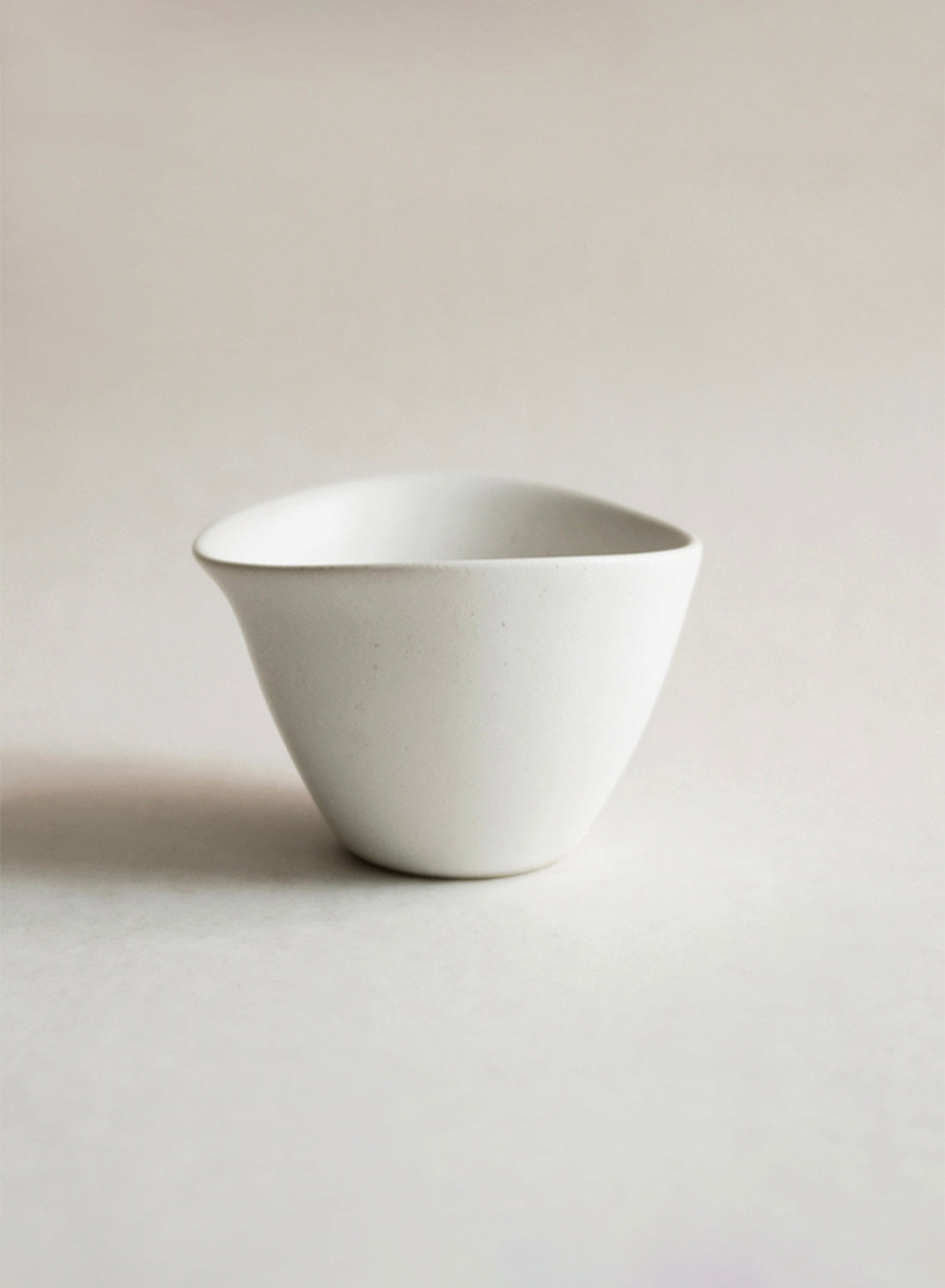 NR Ceramics Medium Tea Cup, stone white