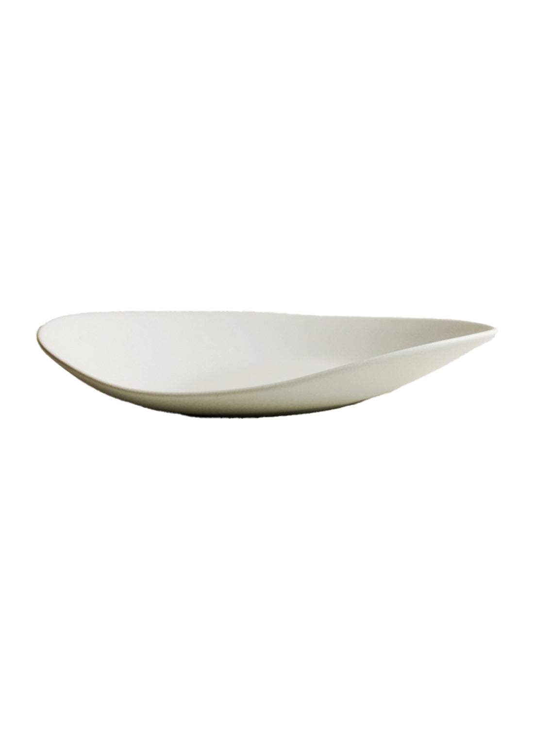 NR Ceramics Medium Pebble Plate, stone white