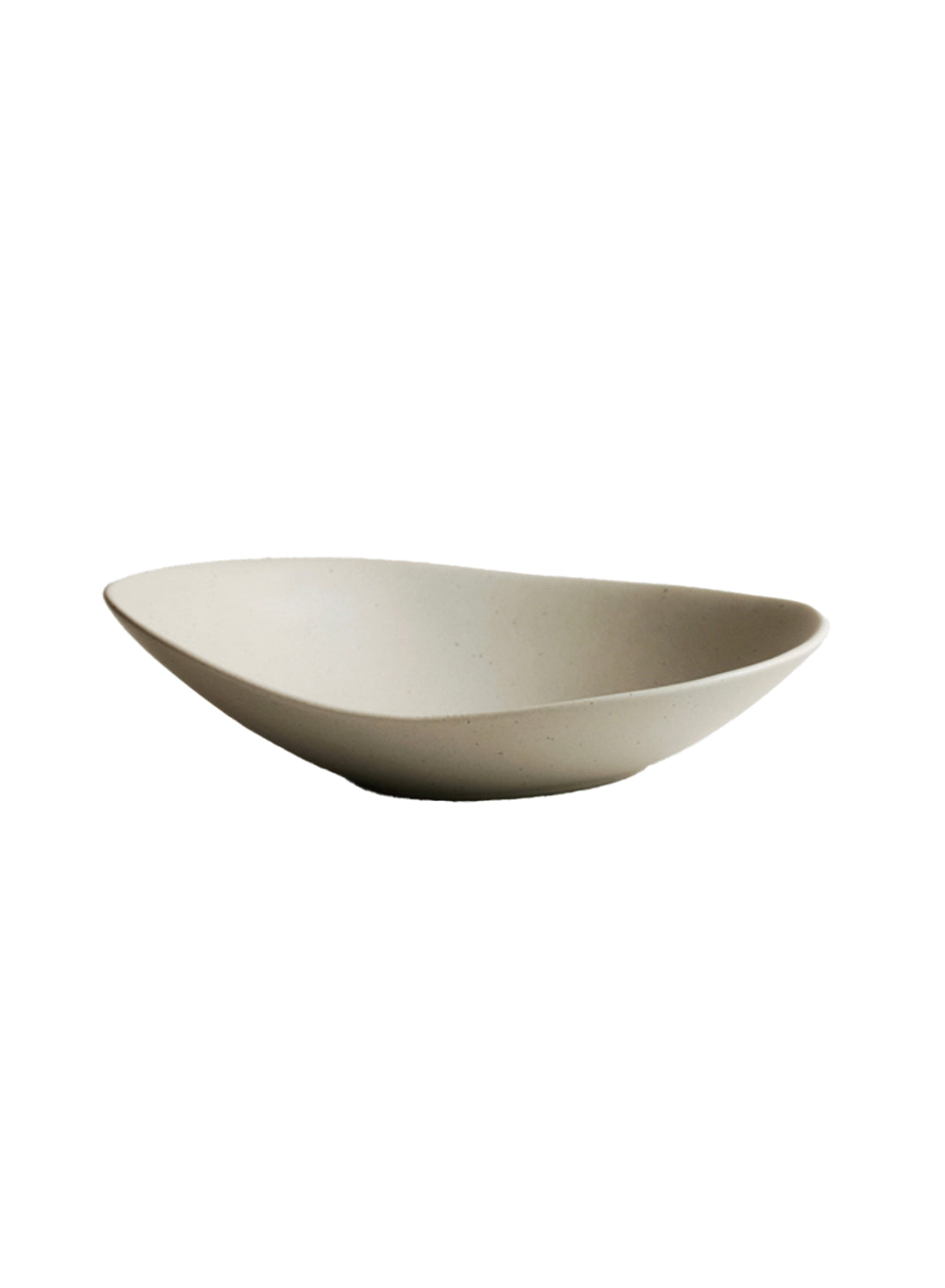 NR Ceramics Oval Bowl, soil beige