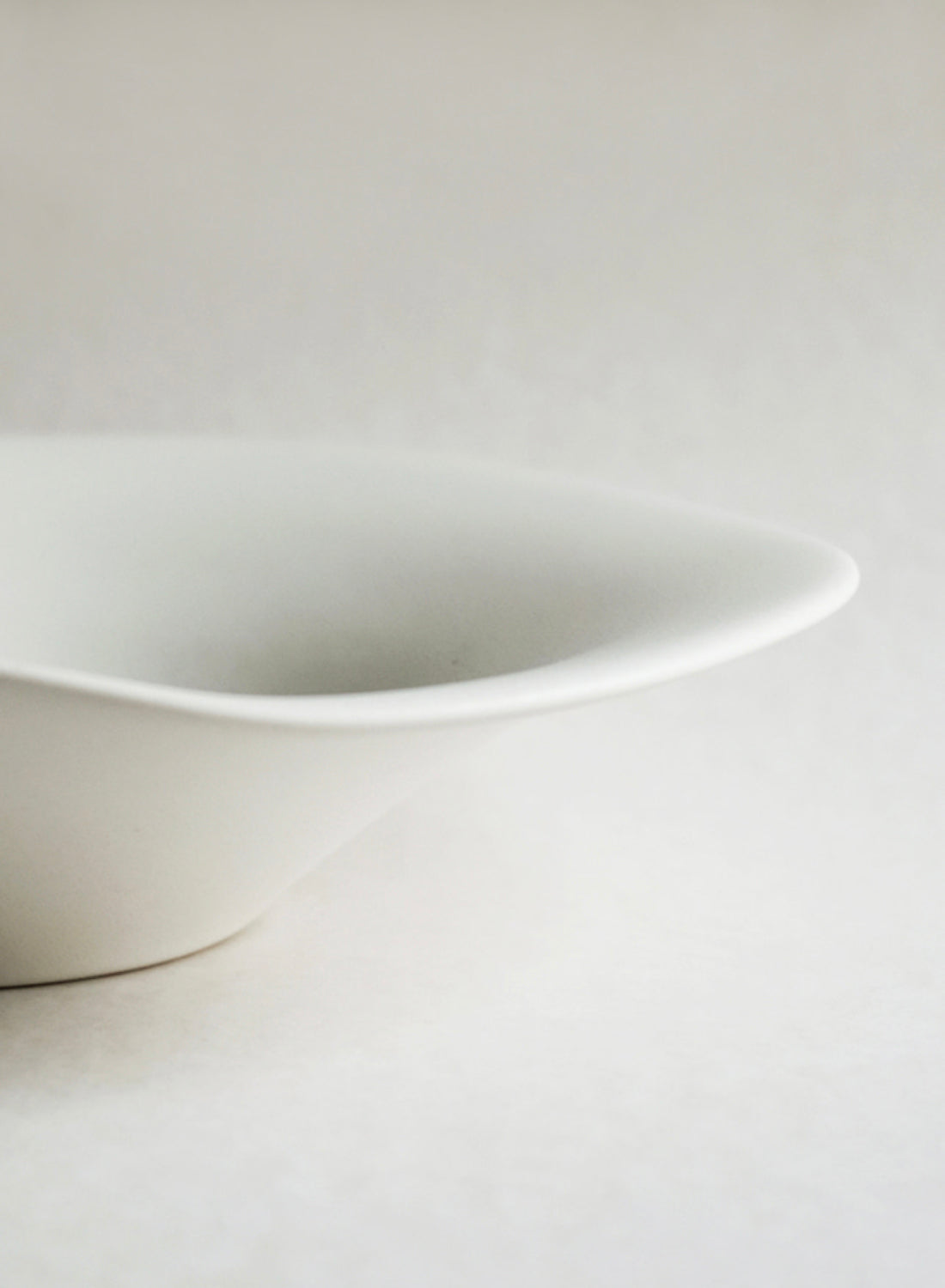 NR Ceramics Pasta Bowl, stone white