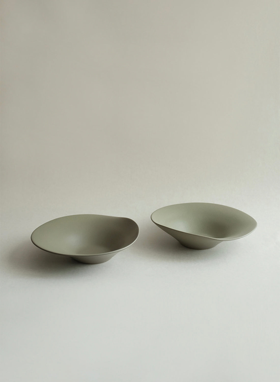 NR Ceramics Pasta Bowl, forest green