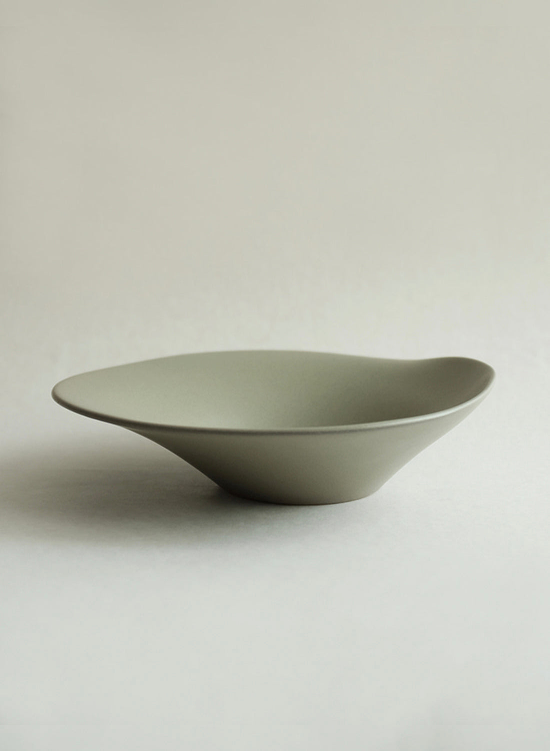 NR Ceramics Pasta Bowl, forest green