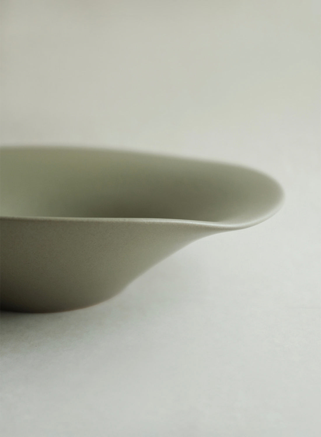 NR Ceramics Pasta Bowl, forest green