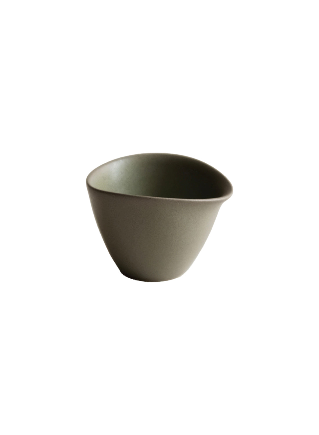 NR Ceramics Small Tea Cup, forest green