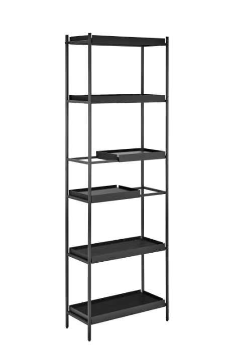 Kura 26" 6-Tier Shelving Unit