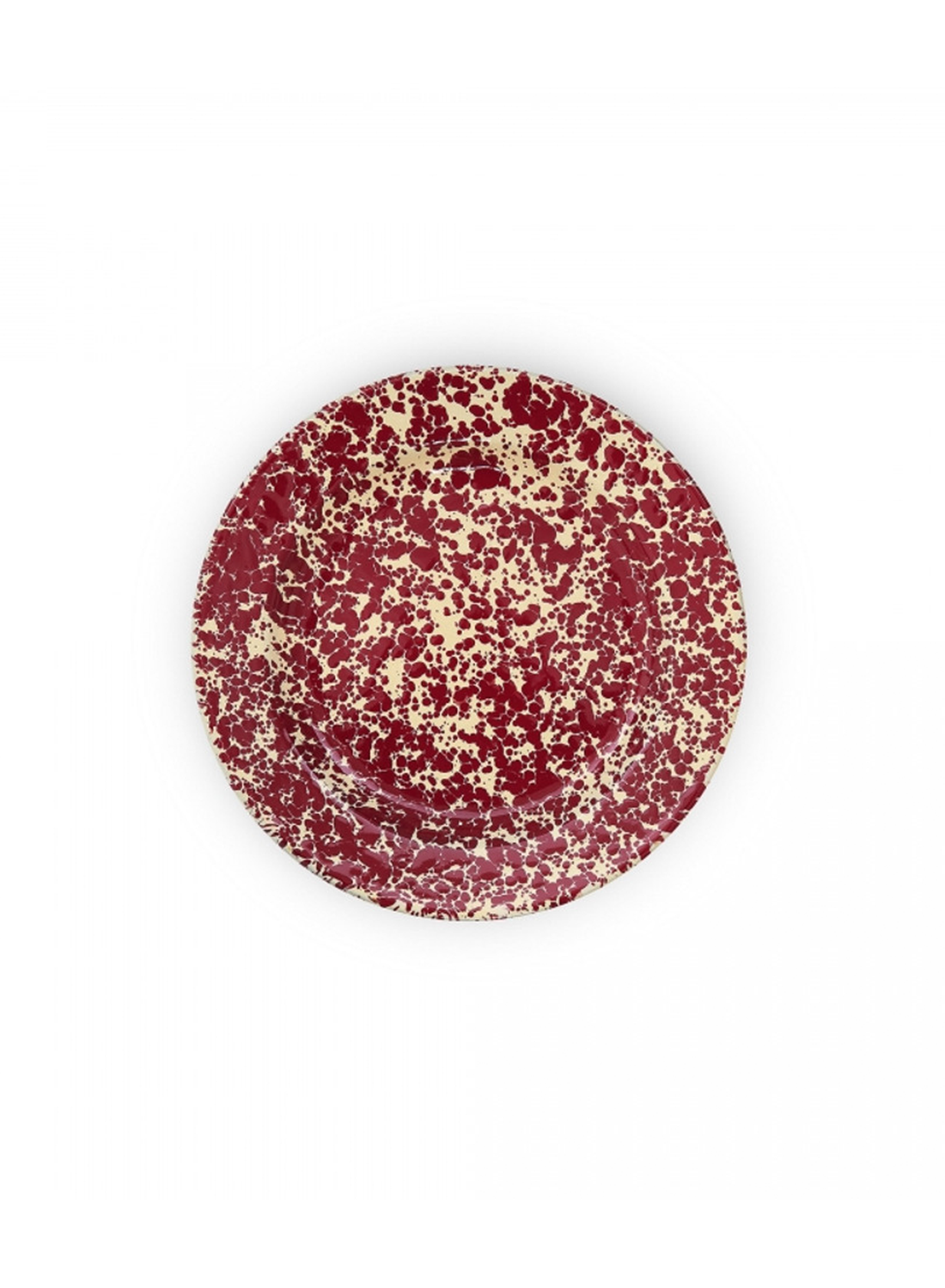 Crow Canyon Splatter Flat Salad Plate