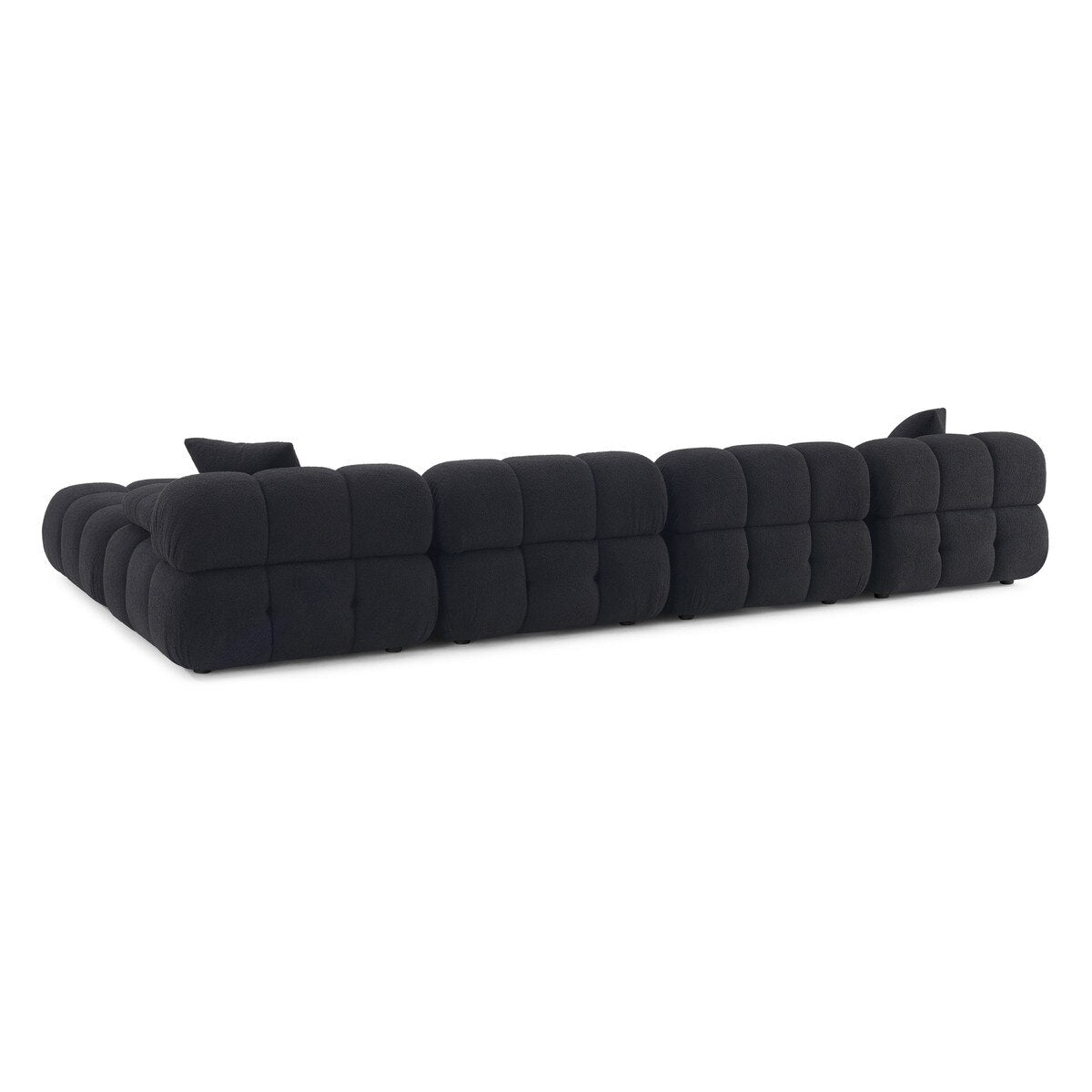 Huggy Black Vegan 6-piece U-Sectional