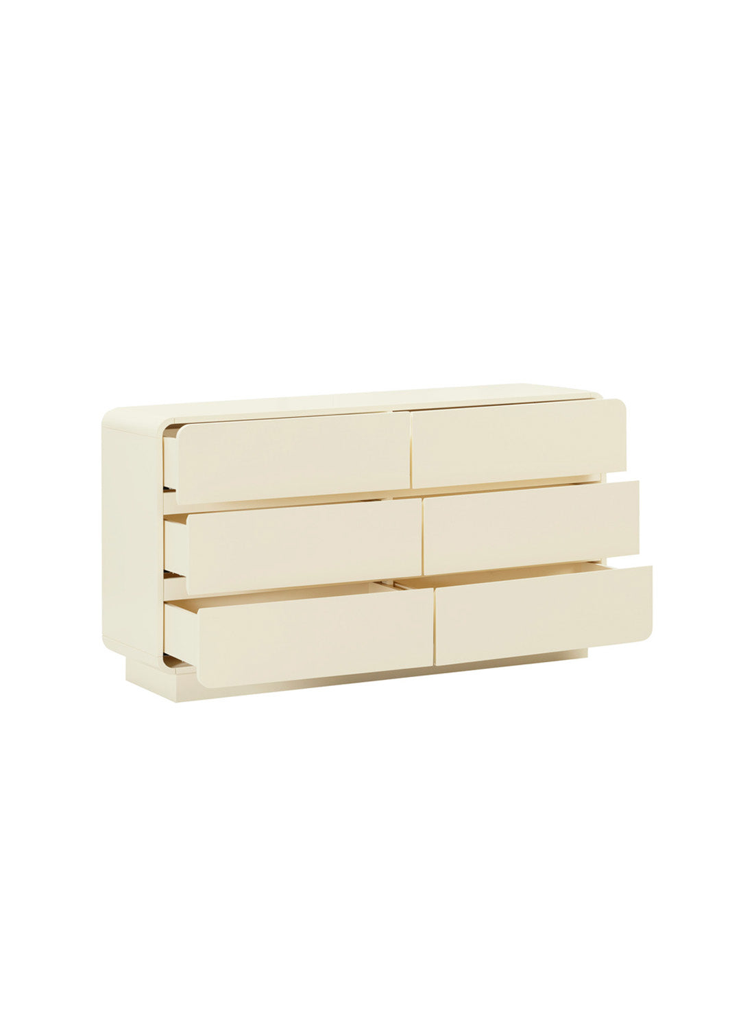 dresser cream Dani 6 Drawer Dresser, High Fashion Home The simple yet stylish design creates an inviting and sophisticated atmosphere Coaster Bedroom Sandy Beach 11-drawer
