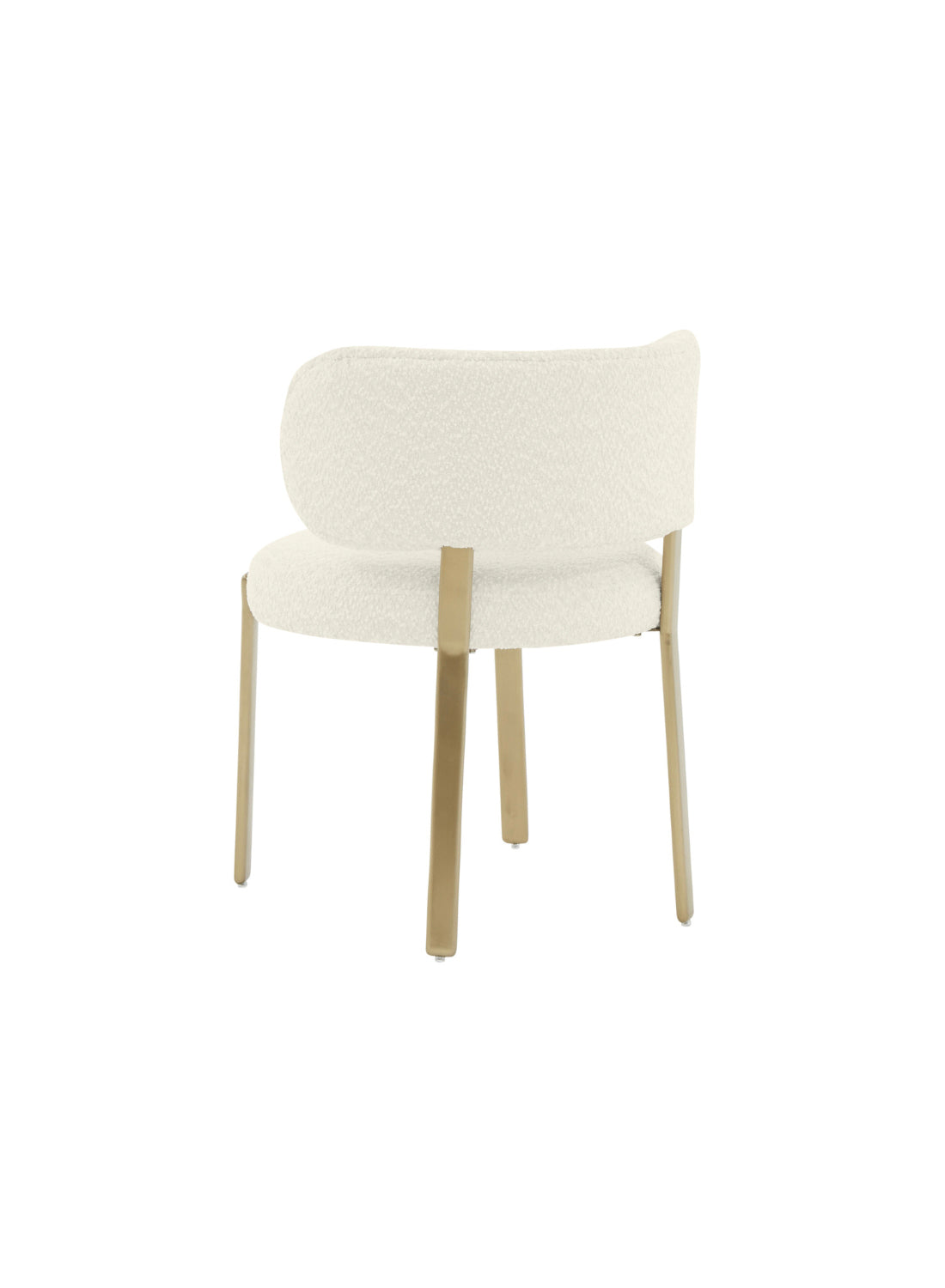 Nodav Boucle Dining Chair, cream