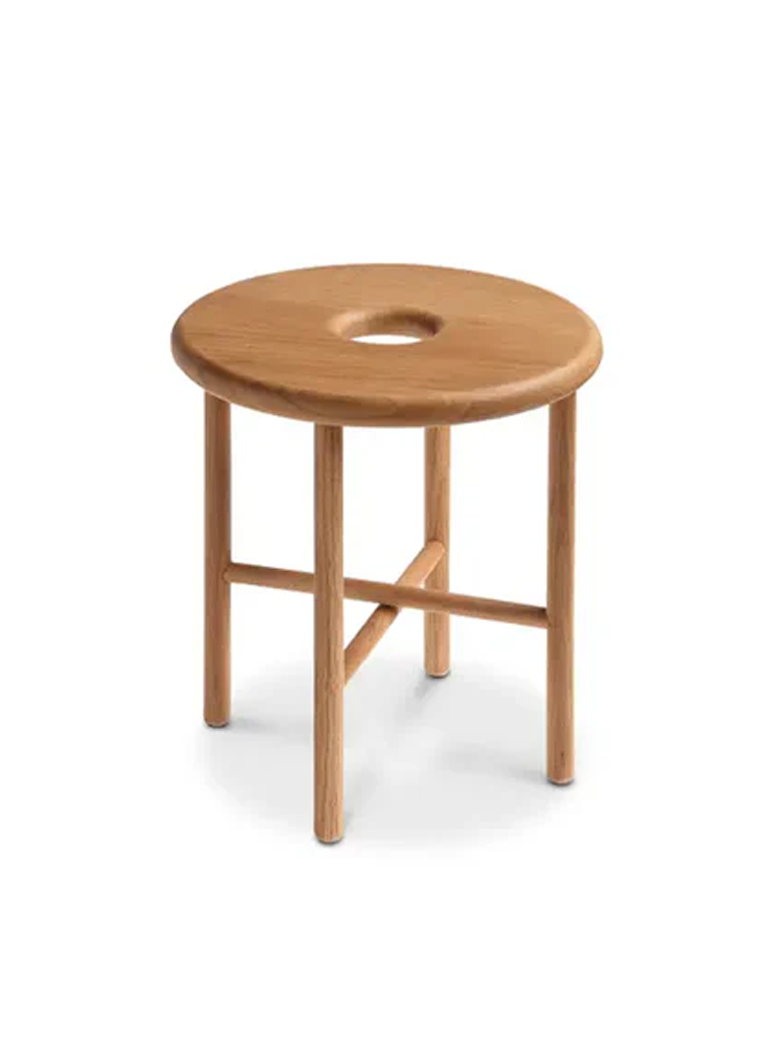 Calixen Stool,Natural Oak