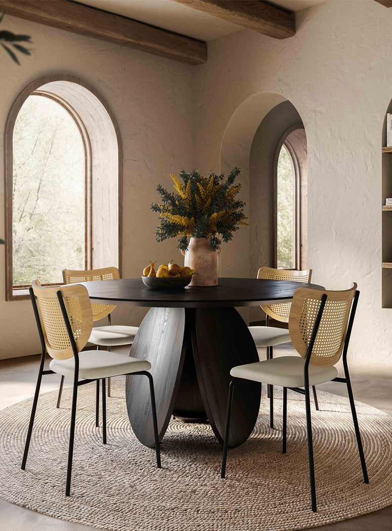 Vortex Dining Table_Black