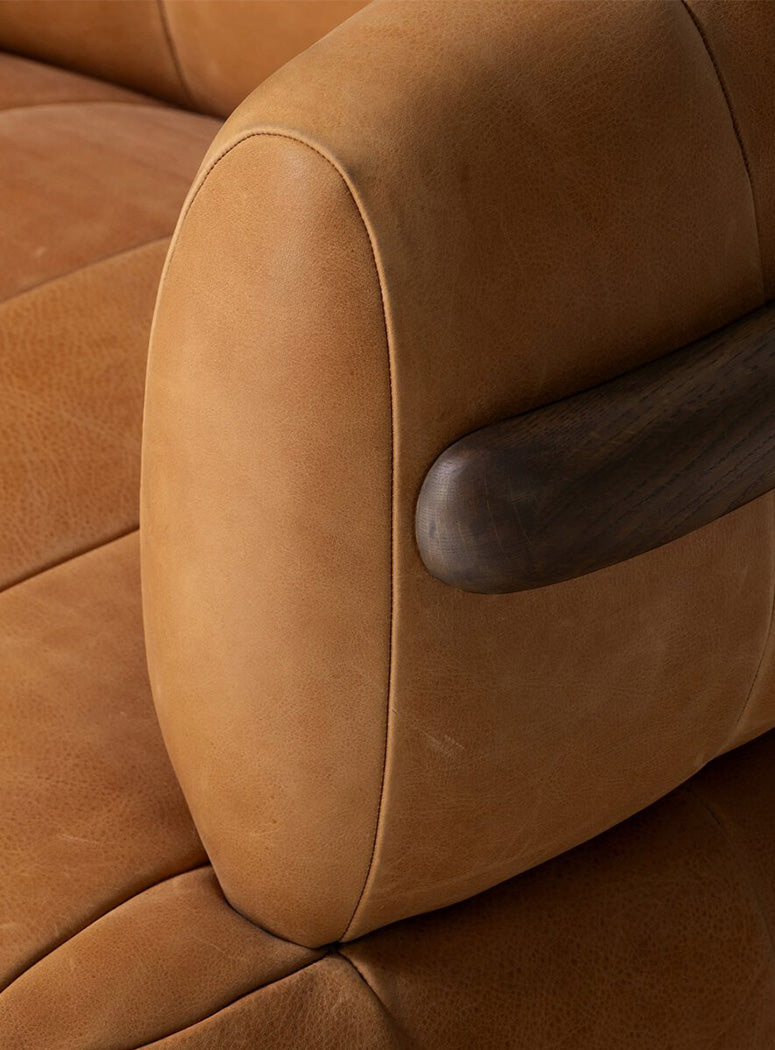 Four Hands Doss Swivel Chair, palermo cognac